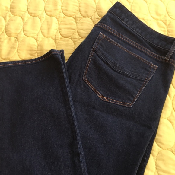 Dark washed Always Skinny Gap Jeans size 14 - Picture 4 of 4